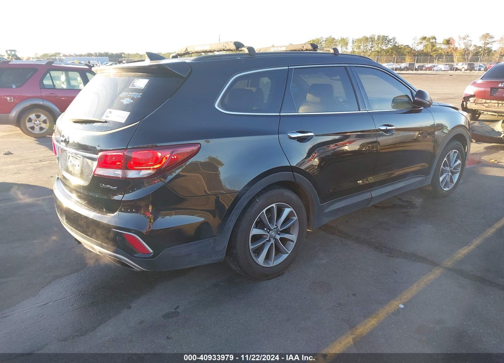 2017 HYUNDAI SANTA FE LIMITED VIN: KM8SN4HF7HU233531