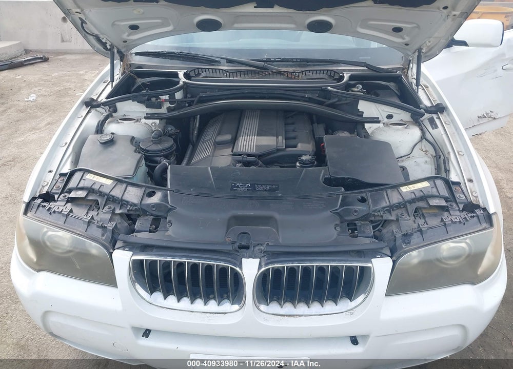 2006 BMW X3 3.0I VIN: WBXPA93466WD25410
