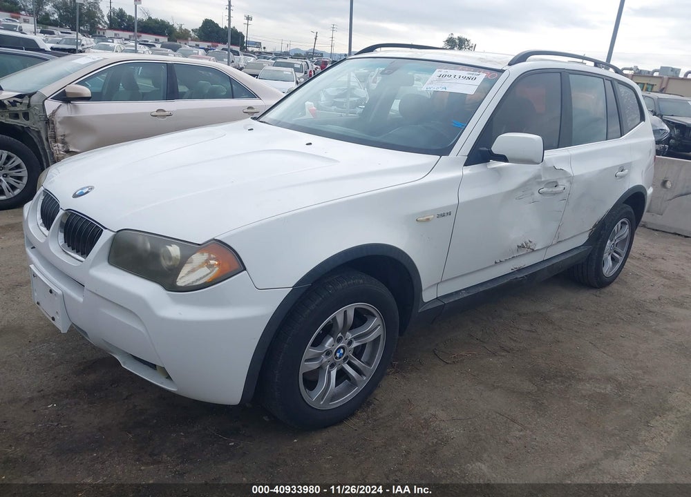 2006 BMW X3 3.0I VIN: WBXPA93466WD25410