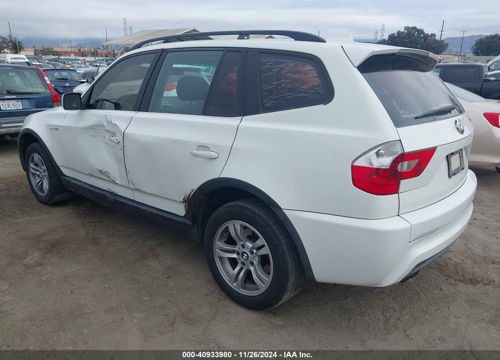 2006 BMW X3 3.0I VIN: WBXPA93466WD25410