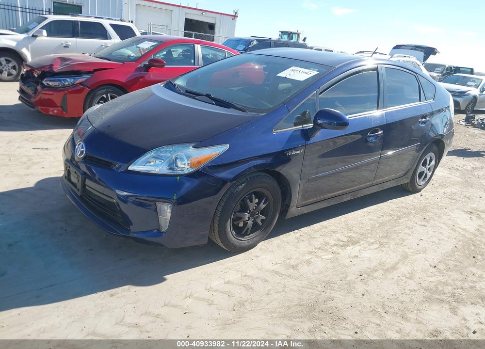 2012 TOYOTA PRIUS TWO VIN: JTDKN3DU0C1591485