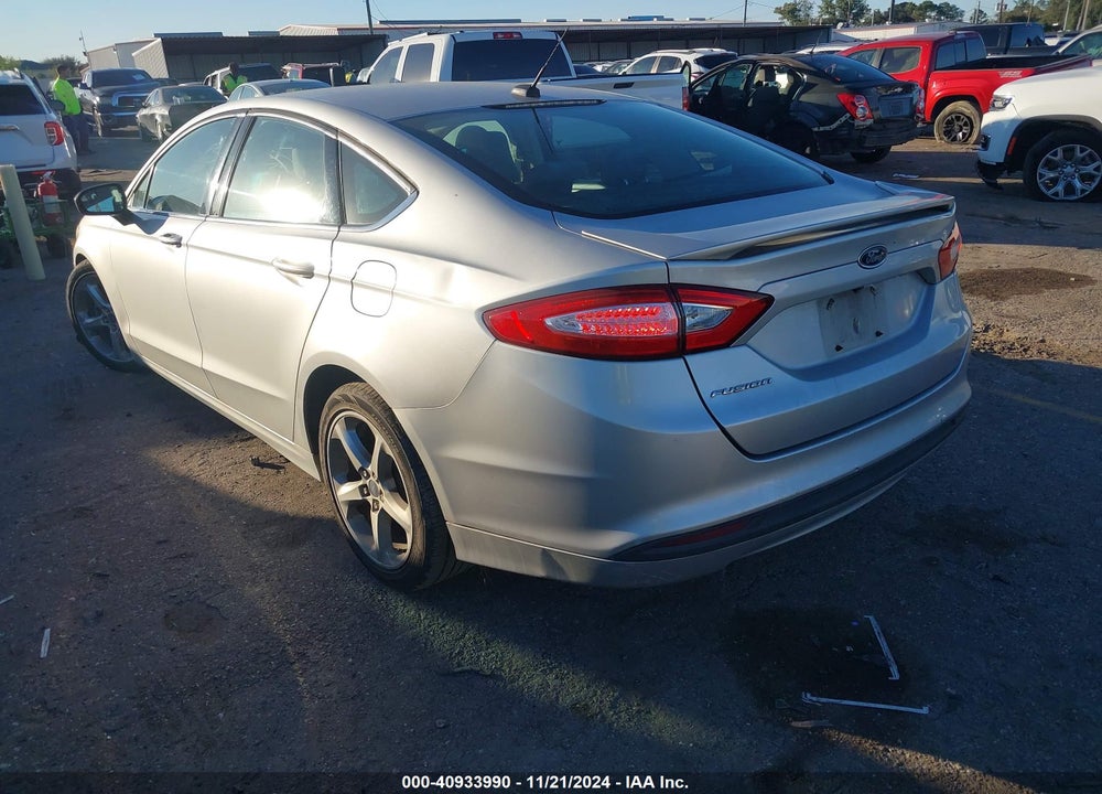2016 FORD FUSION S VIN: 3FA6P0G77GR340450