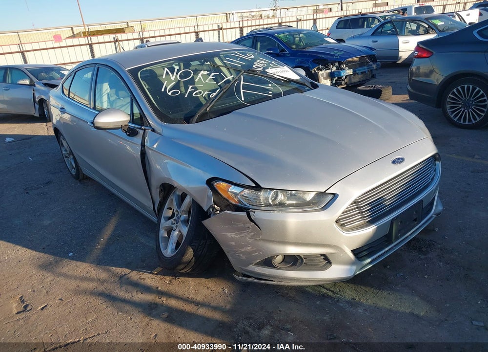 2016 FORD FUSION S VIN: 3FA6P0G77GR340450