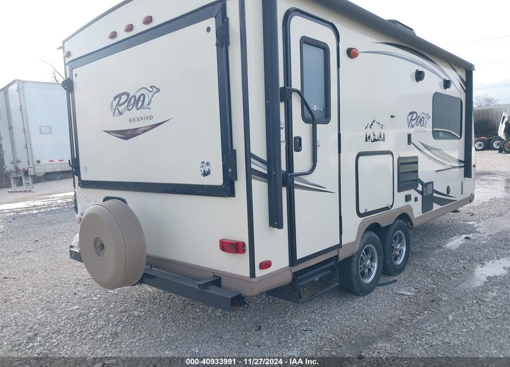 2015 ROCKWOOD ROO TRAVEL TRAILER VIN: 4X4TRLW28FZ137070