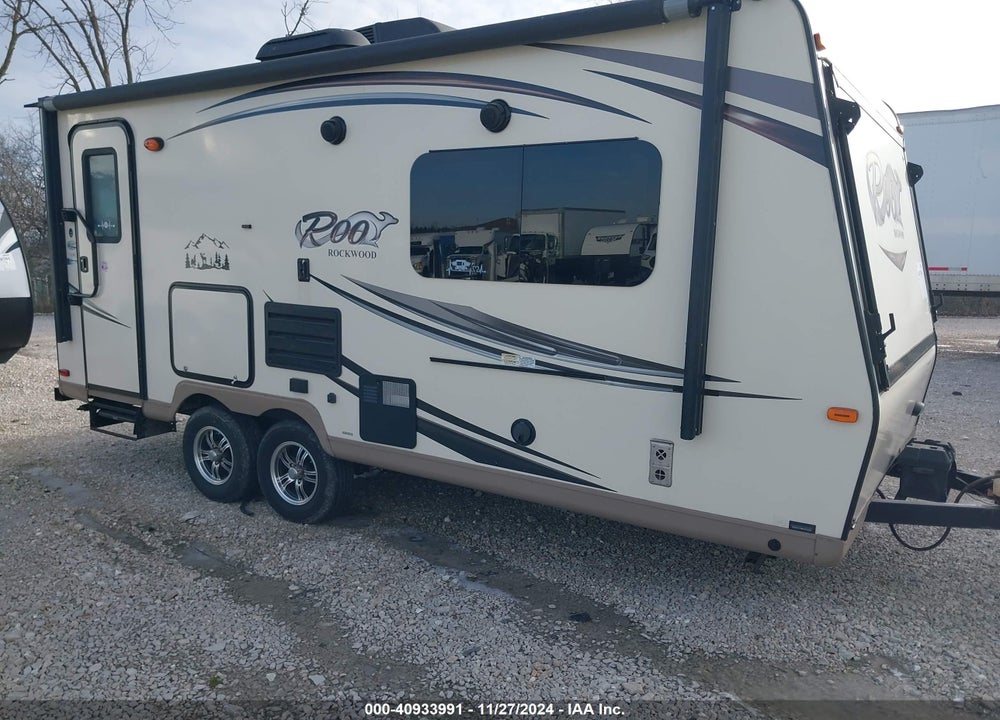 2015 ROCKWOOD ROO TRAVEL TRAILER VIN: 4X4TRLW28FZ137070