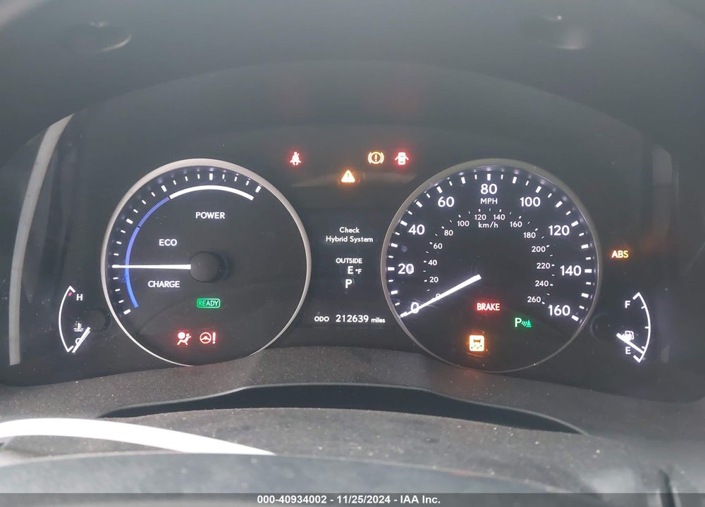 2015 LEXUS ES 300H VIN: JTHBW1GGXF2087885