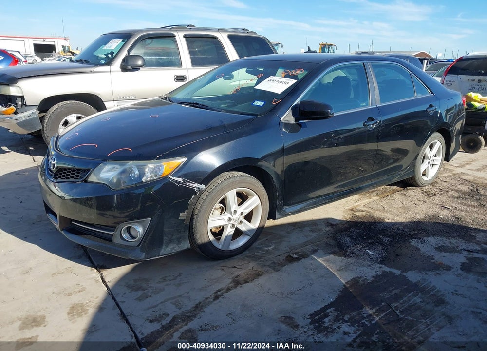2012 TOYOTA CAMRY SE VIN: 4T1BF1FKXCU150518