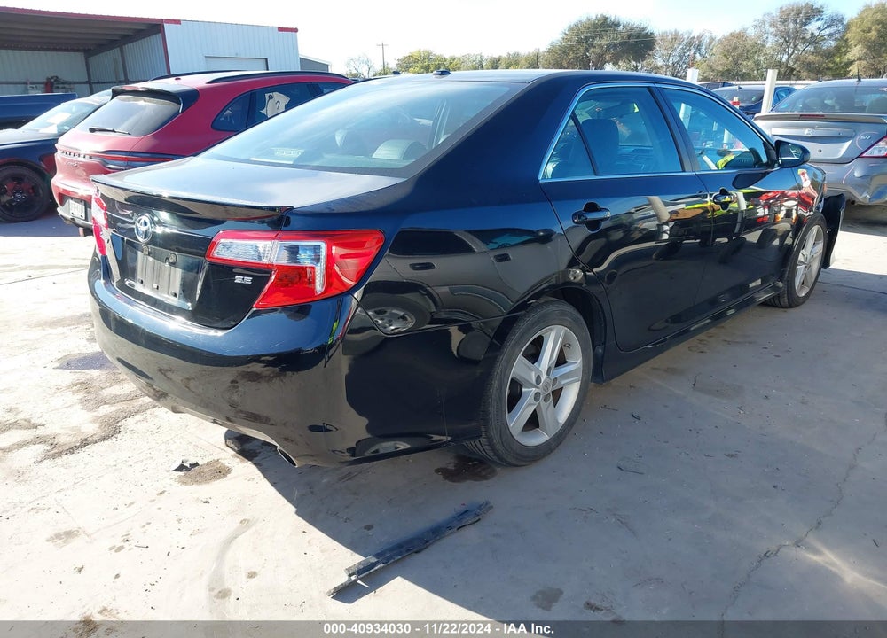 2012 TOYOTA CAMRY SE VIN: 4T1BF1FKXCU150518