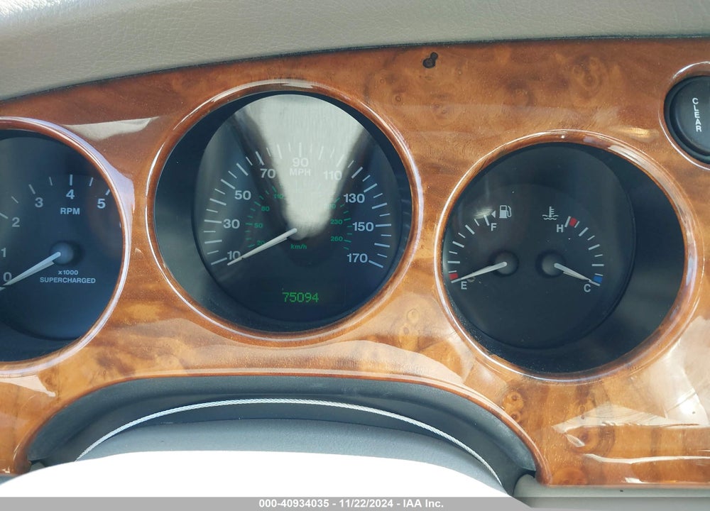 2002 JAGUAR XKR VIN: SAJDA42B42PA24949