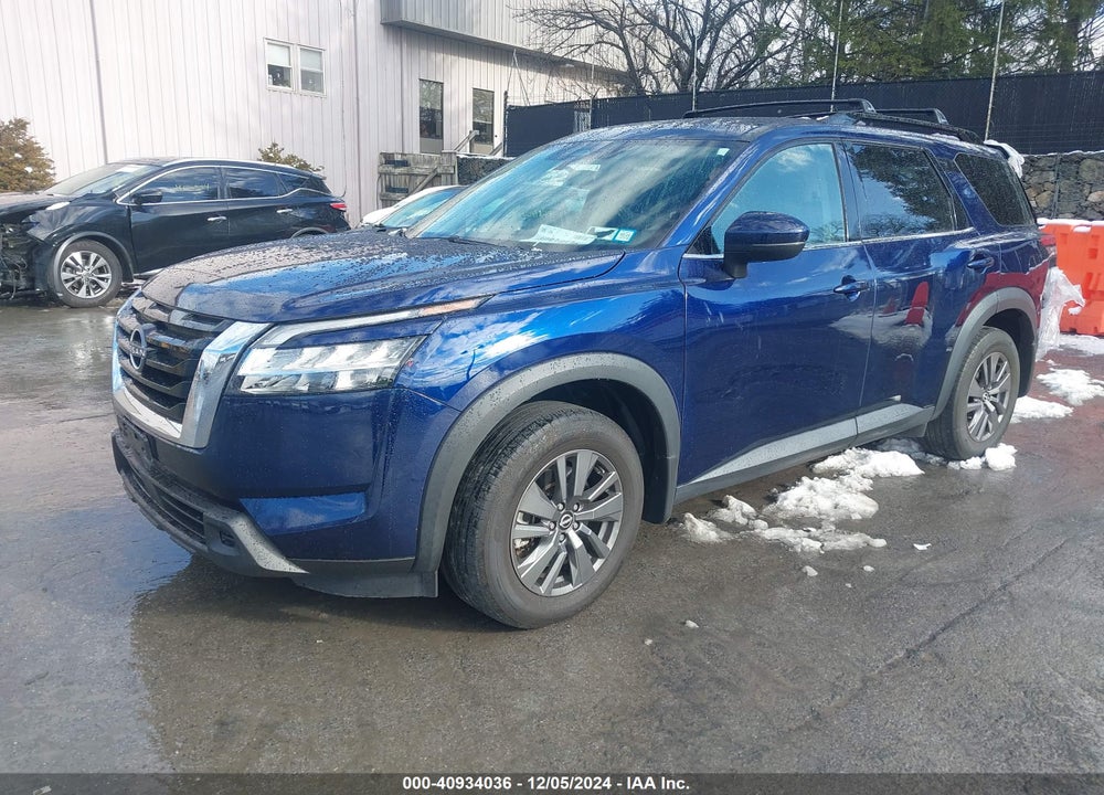 2022 NISSAN PATHFINDER SV 4WD VIN: 5N1DR3BC5NC225502
