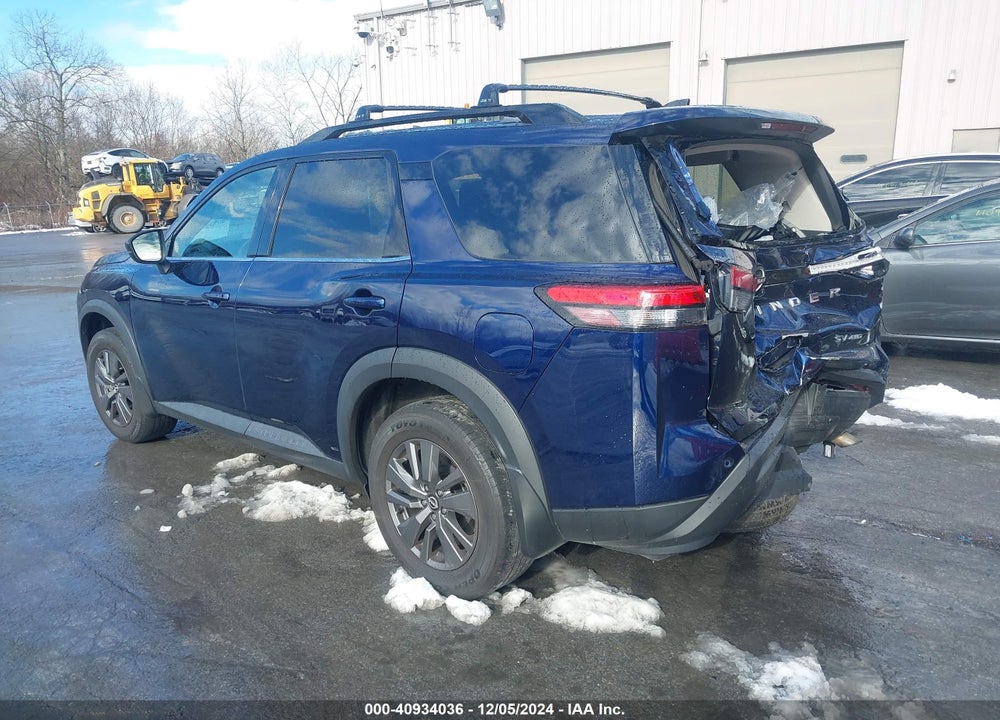 2022 NISSAN PATHFINDER SV 4WD VIN: 5N1DR3BC5NC225502
