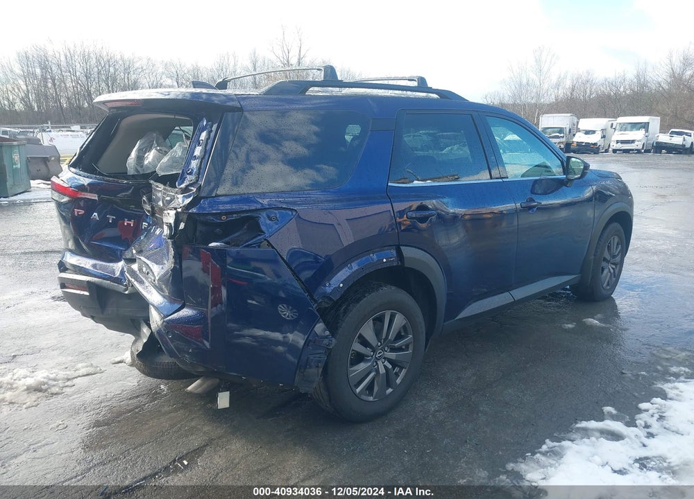 2022 NISSAN PATHFINDER SV 4WD VIN: 5N1DR3BC5NC225502
