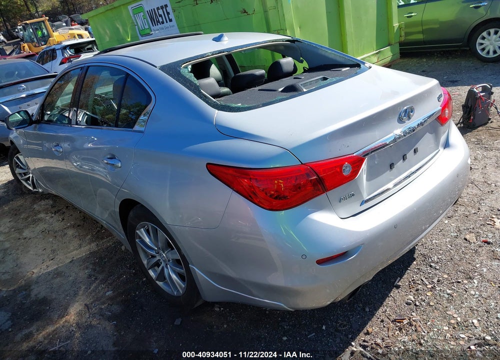 2016 INFINITI Q50 3.0T PREMIUM VIN: JN1EV7AR2GM344271