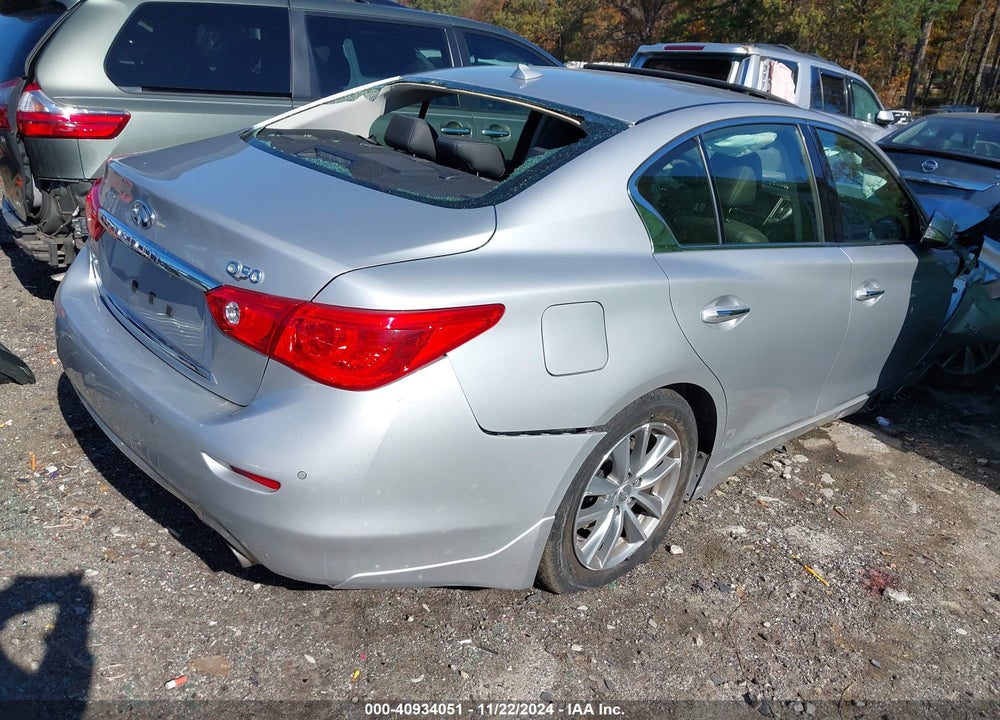 2016 INFINITI Q50 3.0T PREMIUM VIN: JN1EV7AR2GM344271