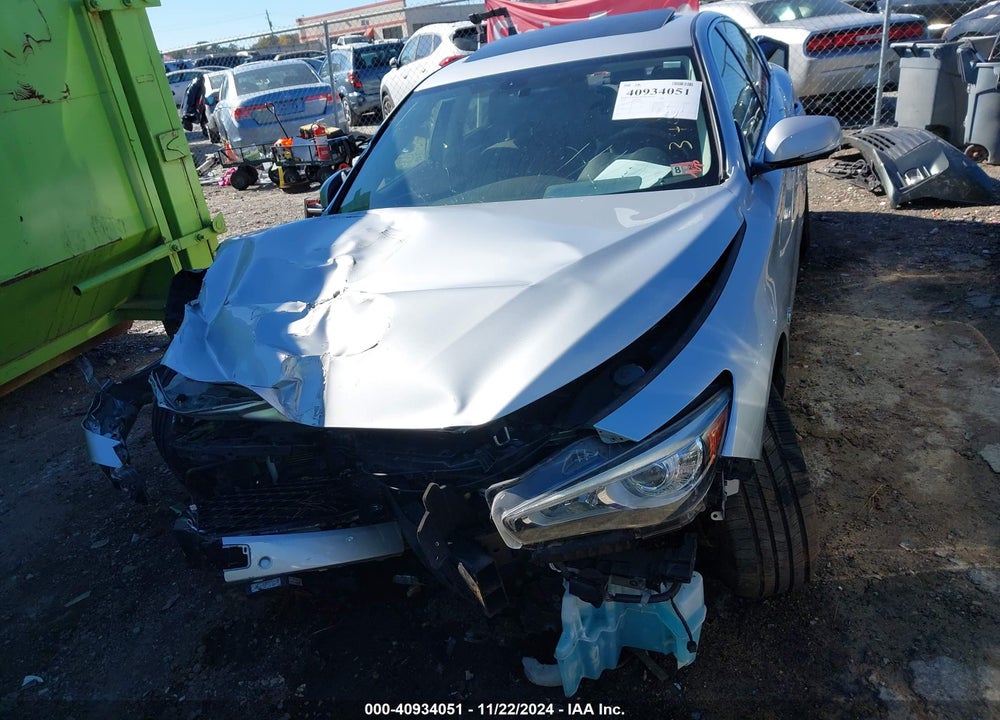 2016 INFINITI Q50 3.0T PREMIUM VIN: JN1EV7AR2GM344271