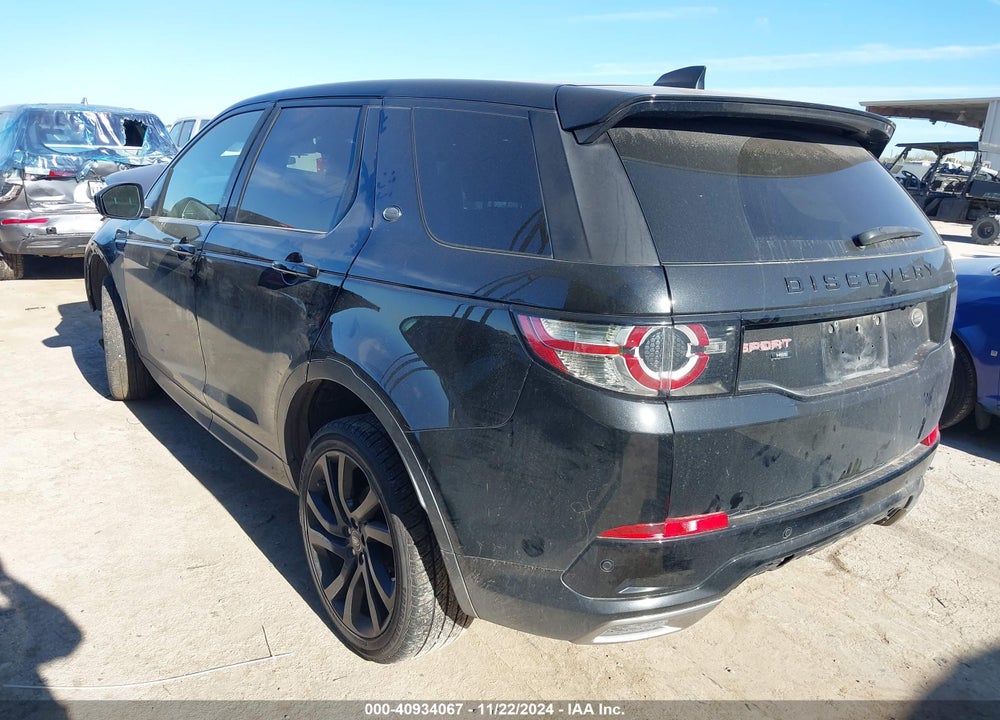 2018 LAND ROVER DISCOVERY SPORT HSE LUX VIN: SALCT2SX4JH746330