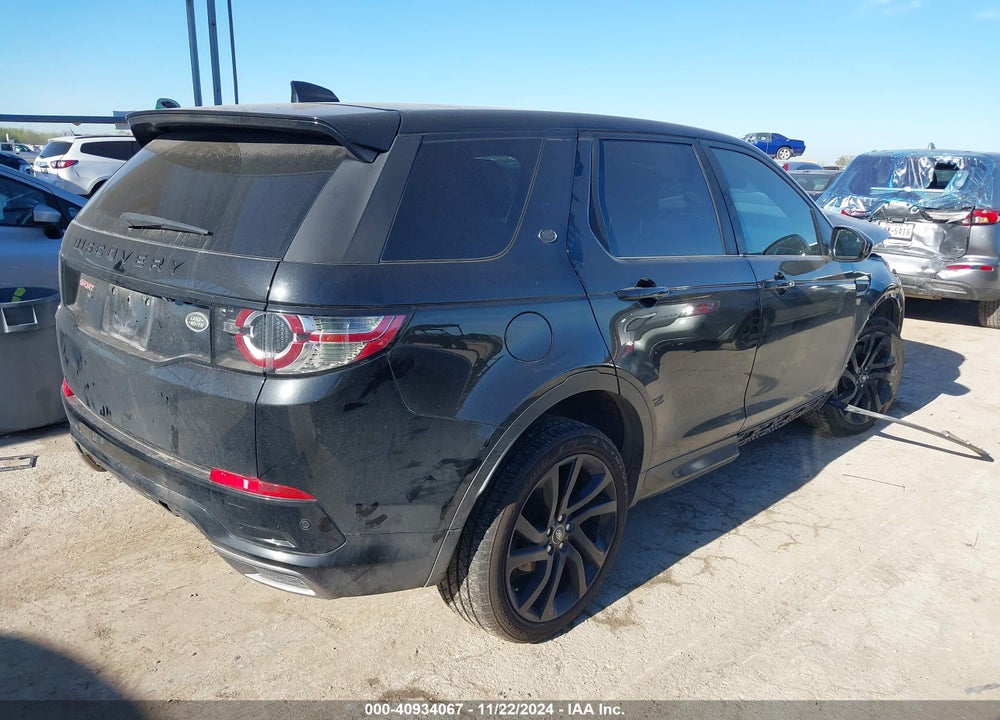 2018 LAND ROVER DISCOVERY SPORT HSE LUX VIN: SALCT2SX4JH746330