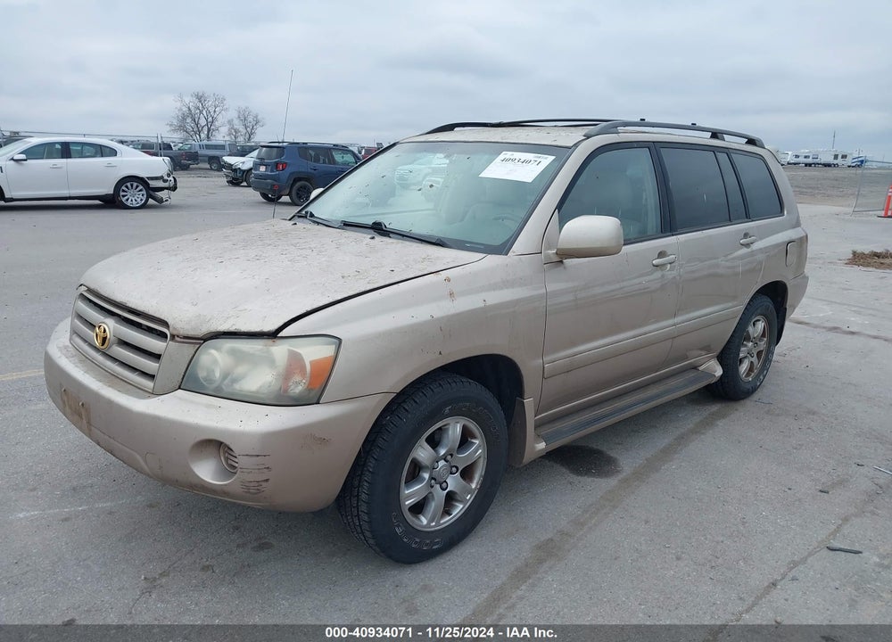 2004 TOYOTA HIGHLANDER V6 VIN: JTEEP21A840002827