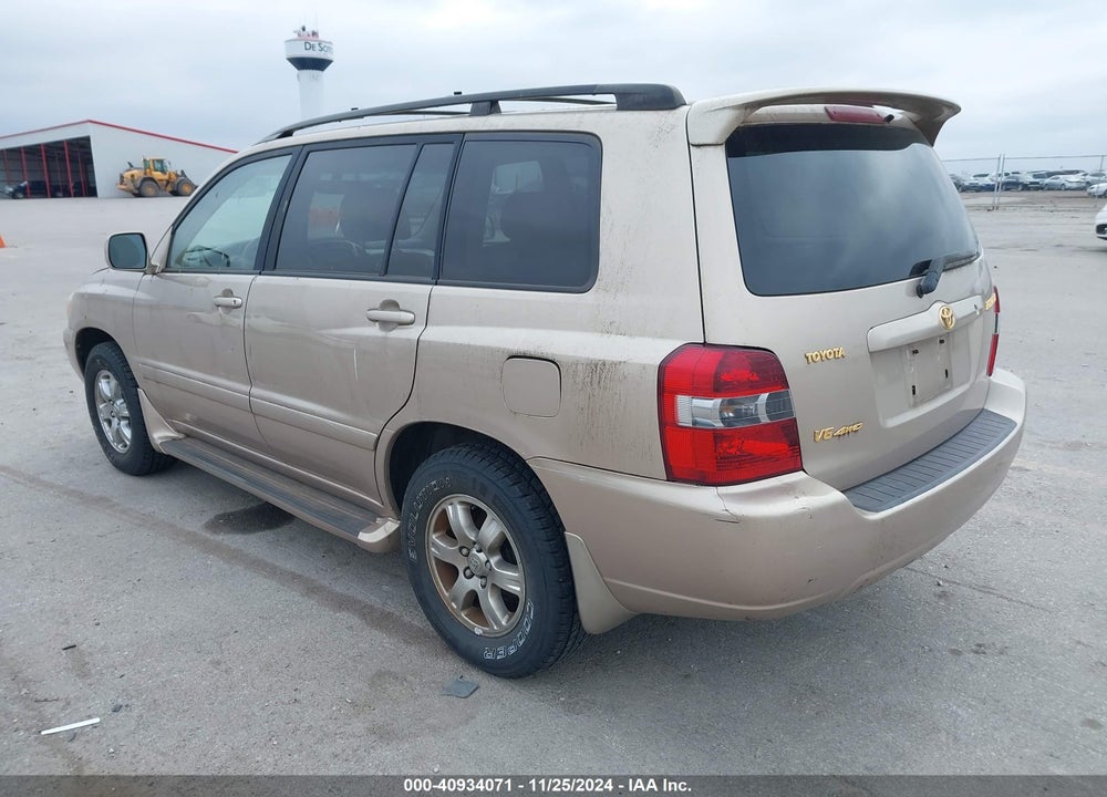 2004 TOYOTA HIGHLANDER V6 VIN: JTEEP21A840002827