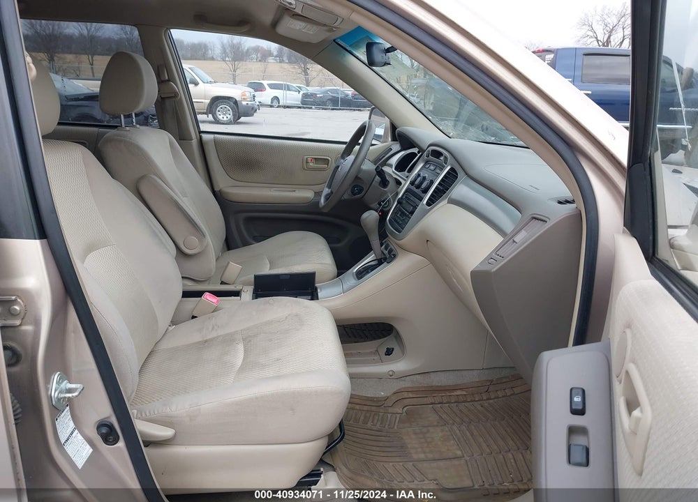 2004 TOYOTA HIGHLANDER V6 VIN: JTEEP21A840002827