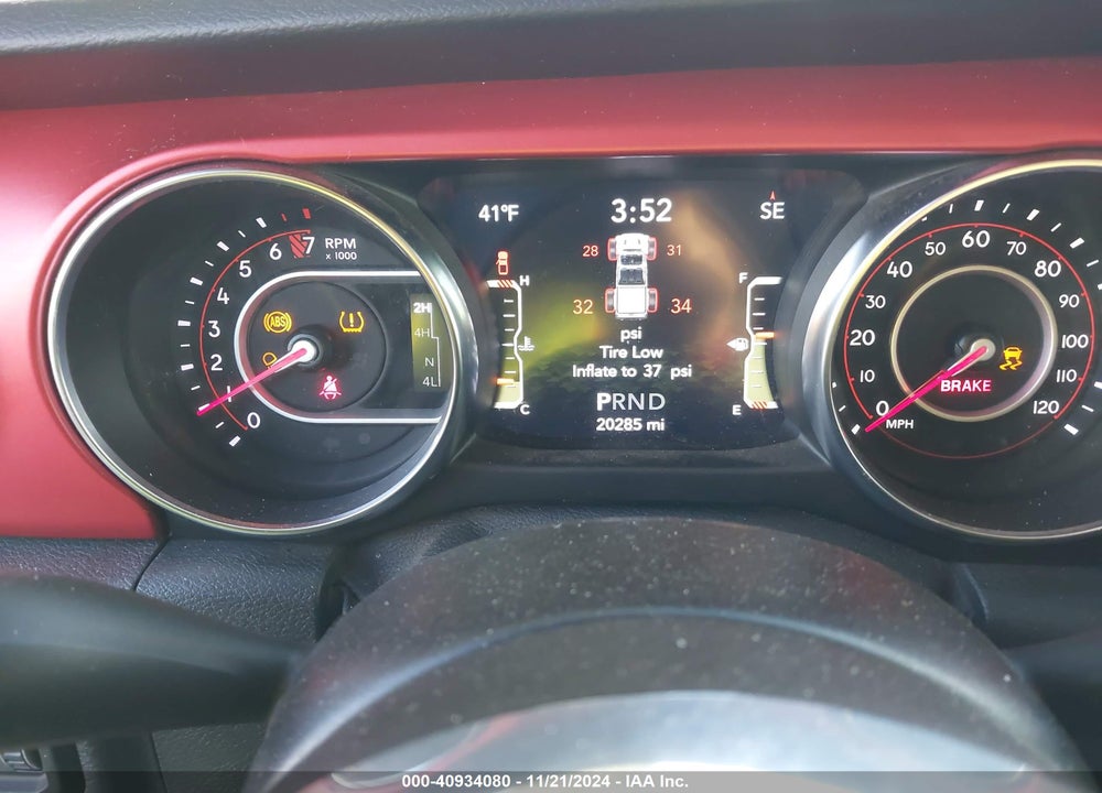 2021 JEEP GLADIATOR VIN: 1C6JJTBG3ML563665