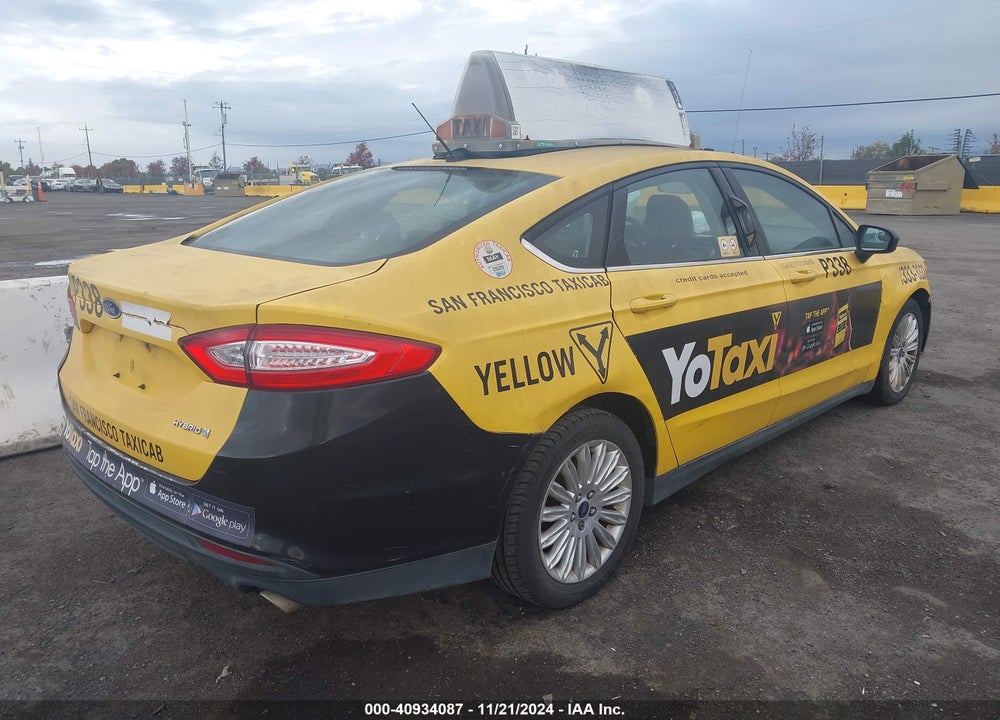 2014 FORD FUSION HYBRID S VIN: 3FA6P0UU8ER359337