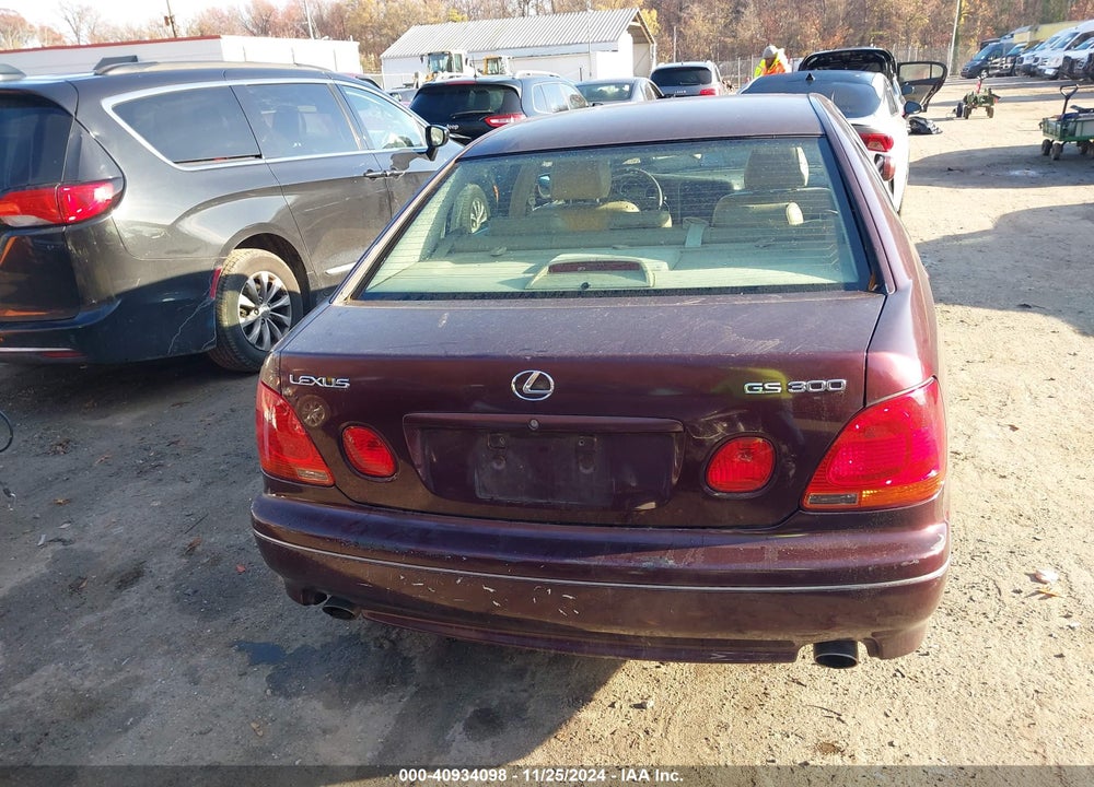 2001 LEXUS GS 300 VIN: JT8BD69S910139905