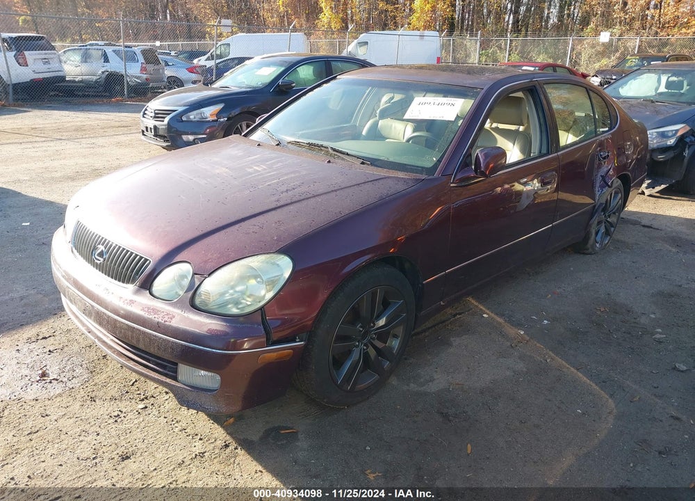 2001 LEXUS GS 300 VIN: JT8BD69S910139905