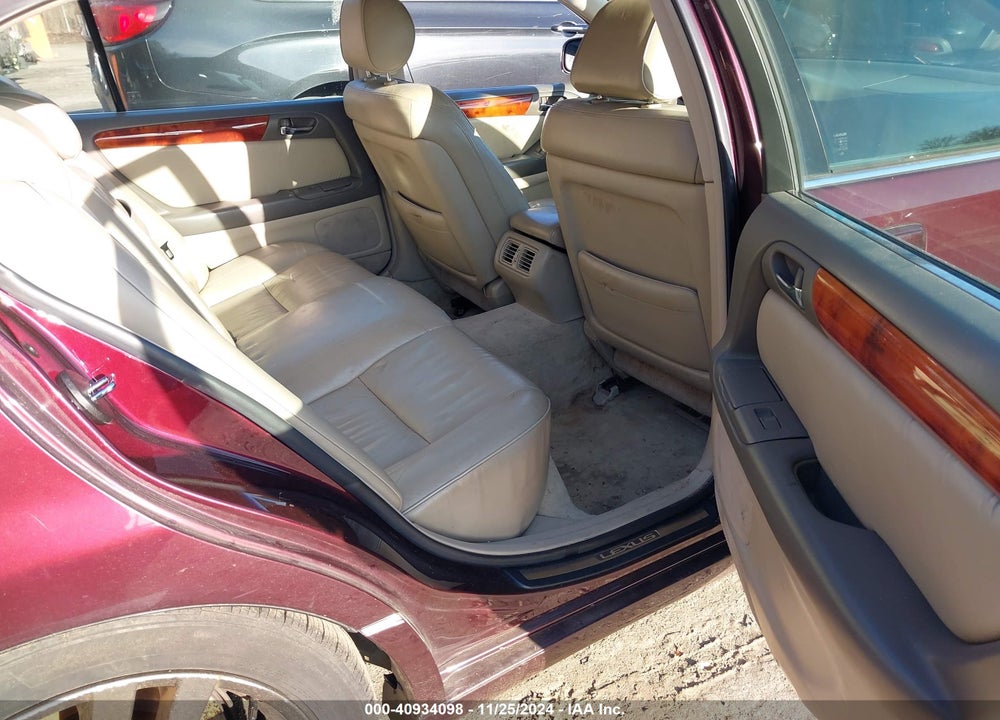 2001 LEXUS GS 300 VIN: JT8BD69S910139905
