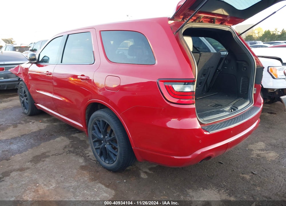 2016 DODGE DURANGO LIMITED VIN: 1C4RDHDG1GC502509