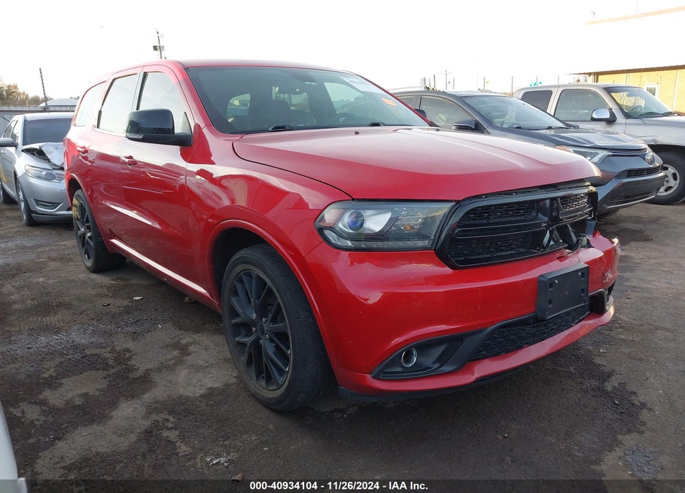 2016 DODGE DURANGO LIMITED VIN: 1C4RDHDG1GC502509