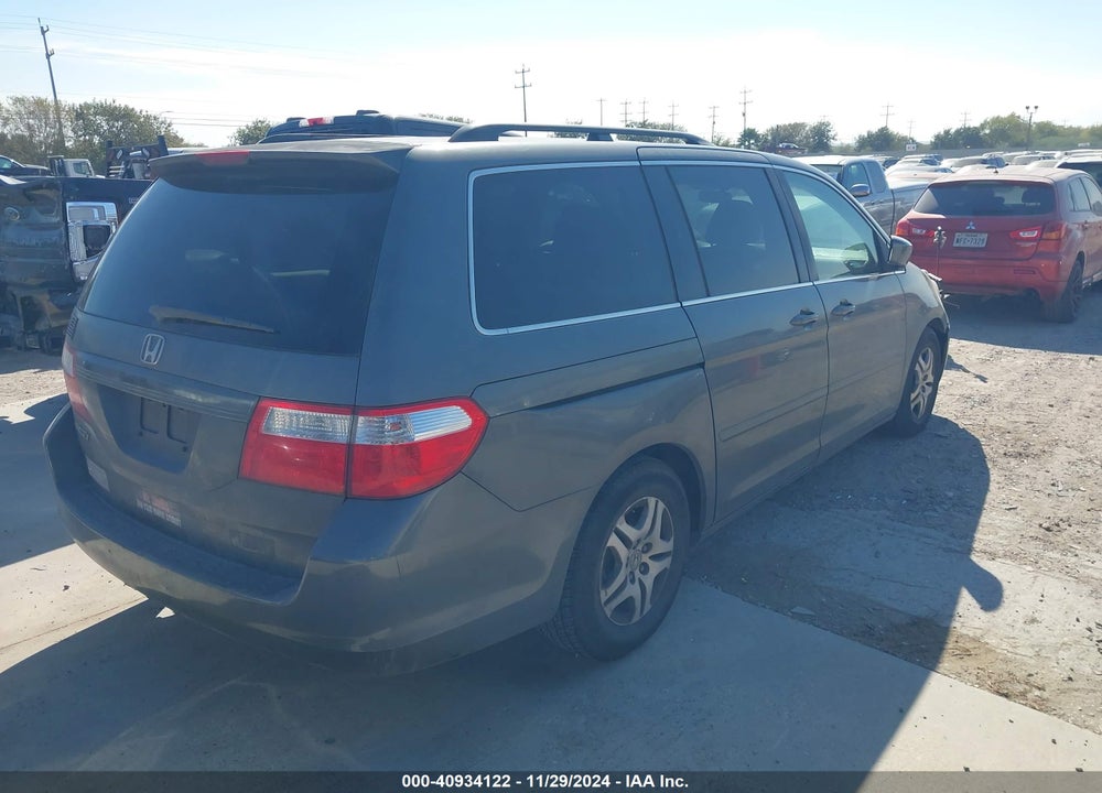 2007 HONDA ODYSSEY EX VIN: 5FNRL38417B437749