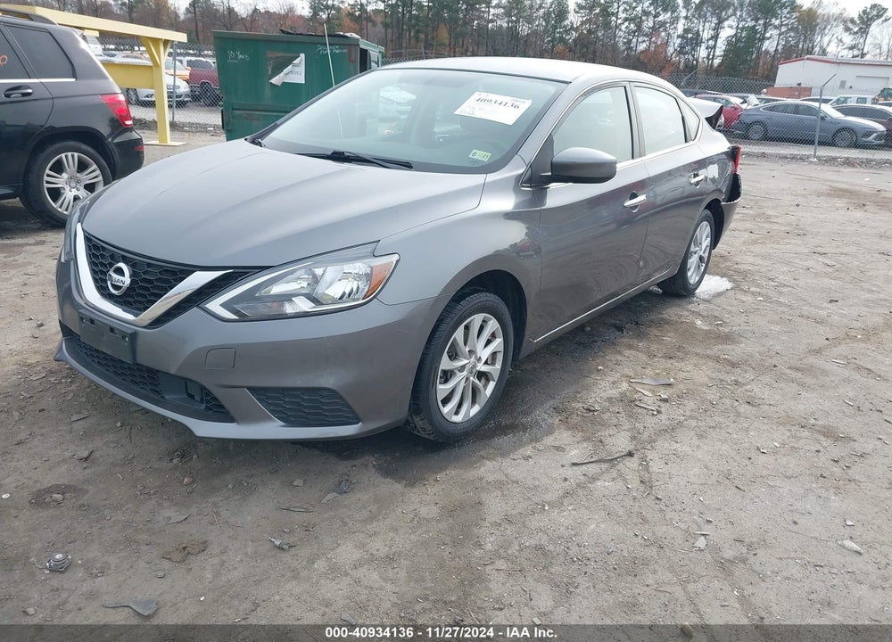 2019 NISSAN SENTRA SV VIN: 3N1AB7AP9KY309240