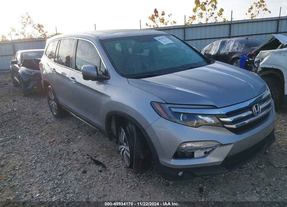 2018 HONDA PILOT EX-L VIN: 5FNYF6H55JB013351