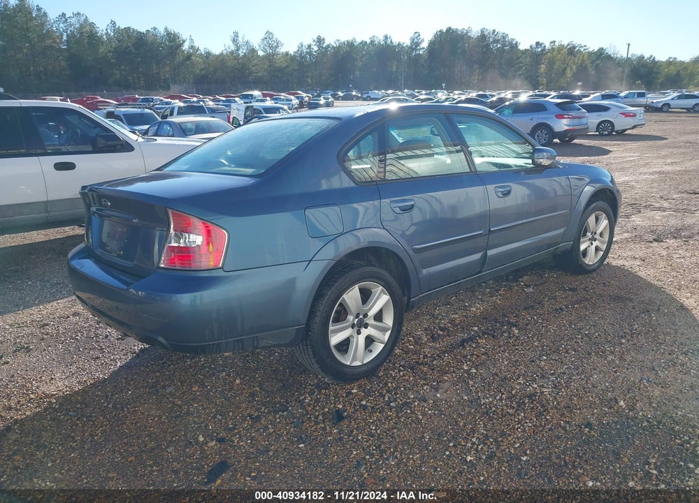 2005 SUBARU OUTBACK 3.0R VIN: 4S4BL84C054217904