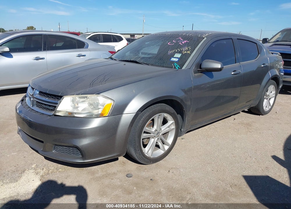 2012 DODGE AVENGER SXT VIN: 1C3CDZCB6CN179658