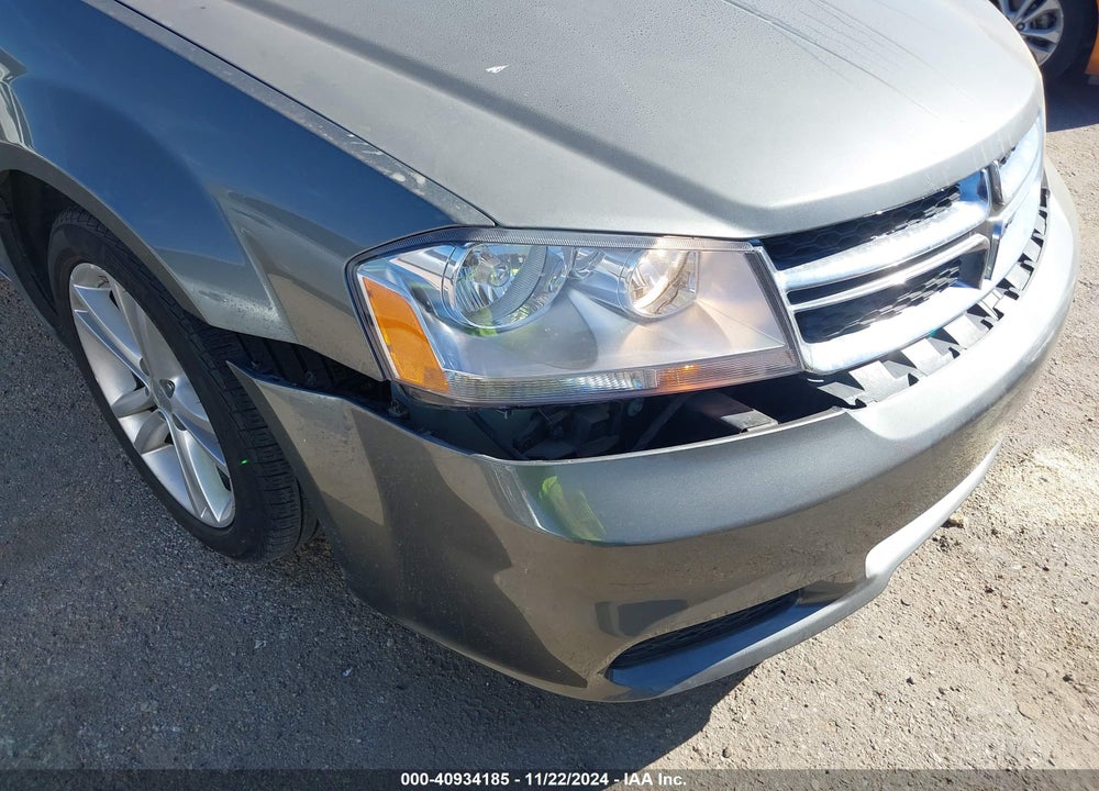 2012 DODGE AVENGER SXT VIN: 1C3CDZCB6CN179658