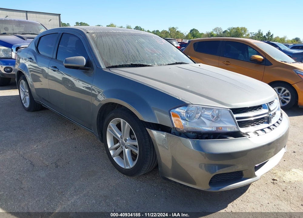 2012 DODGE AVENGER SXT VIN: 1C3CDZCB6CN179658