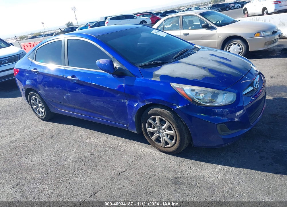 2014 HYUNDAI ACCENT GLS VIN: KMHCT4AE3EU692563