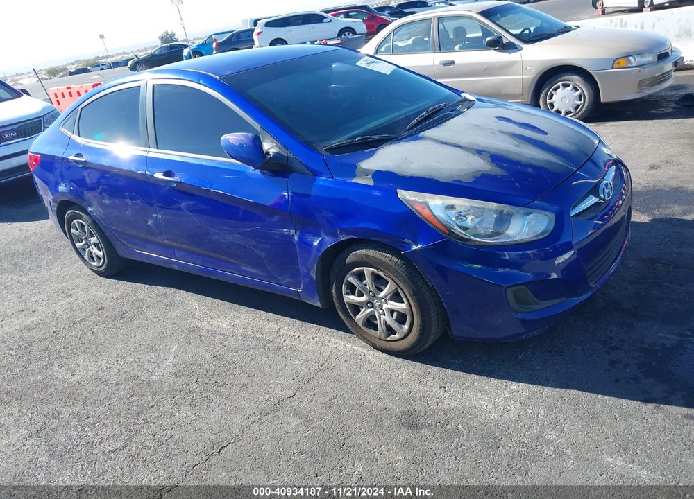 2014 HYUNDAI ACCENT GLS VIN: KMHCT4AE3EU692563