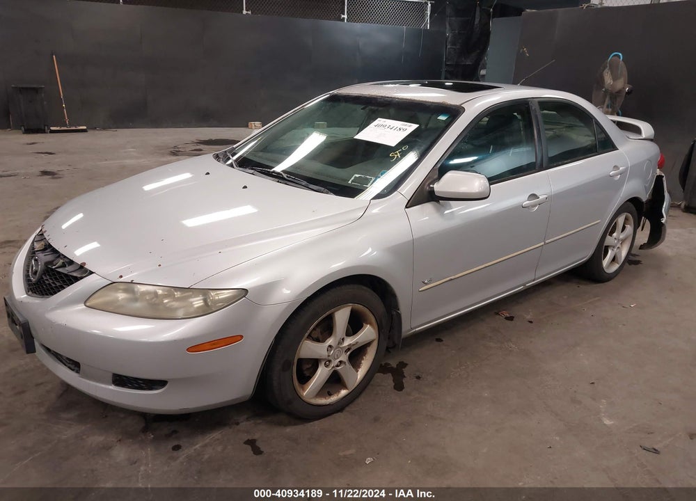2005 MAZDA 6 S GRAND TOURING VIN: 1YVHP80D655M13108