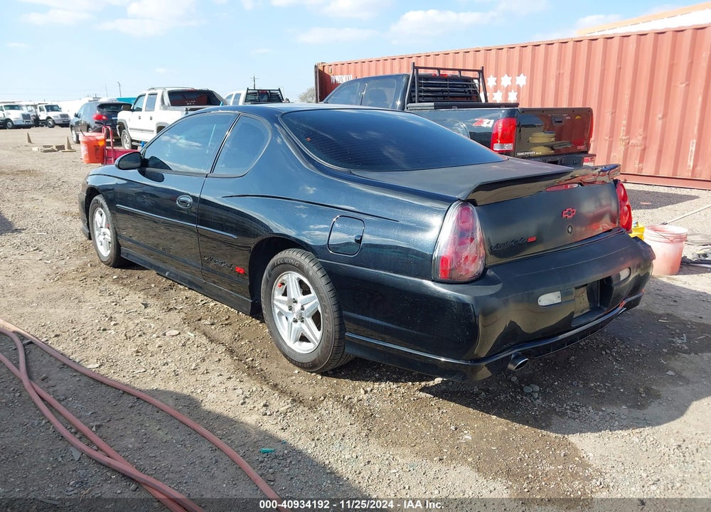2001 CHEVROLET MONTE CARLO SS VIN: 2G1WX15K019257858