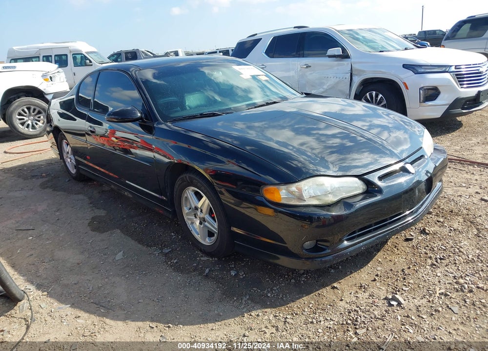 2001 CHEVROLET MONTE CARLO SS VIN: 2G1WX15K019257858