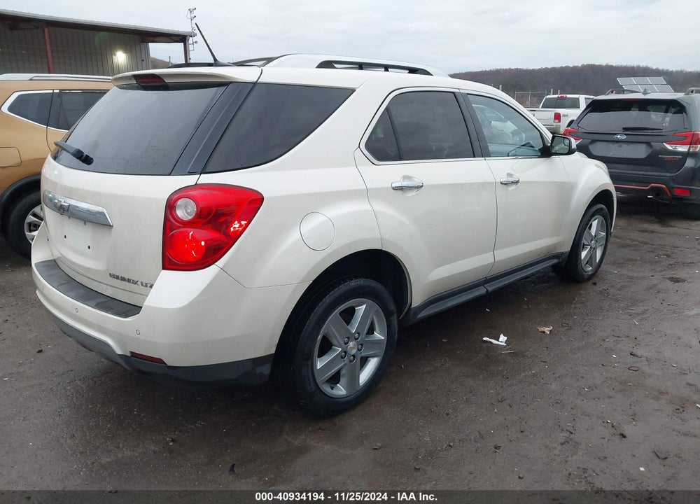 2014 CHEVROLET EQUINOX LTZ VIN: 1GNFLHEK4EZ121909