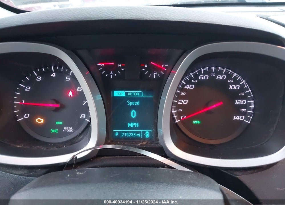 2014 CHEVROLET EQUINOX LTZ VIN: 1GNFLHEK4EZ121909
