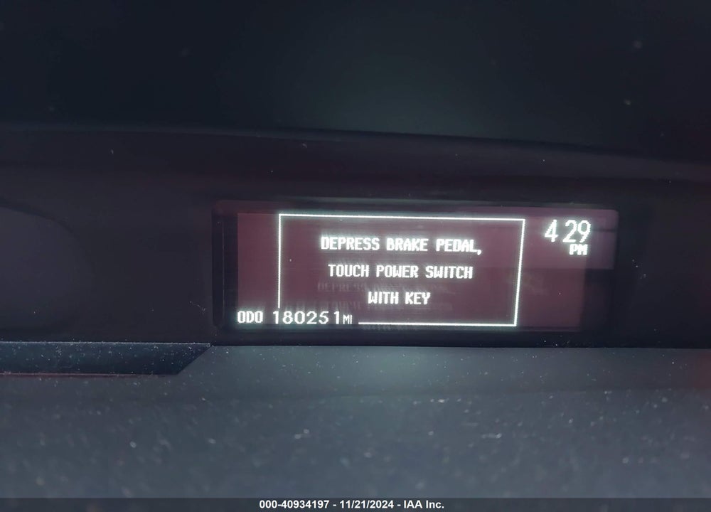 2011 TOYOTA PRIUS TWO VIN: JTDKN3DU2B1478846