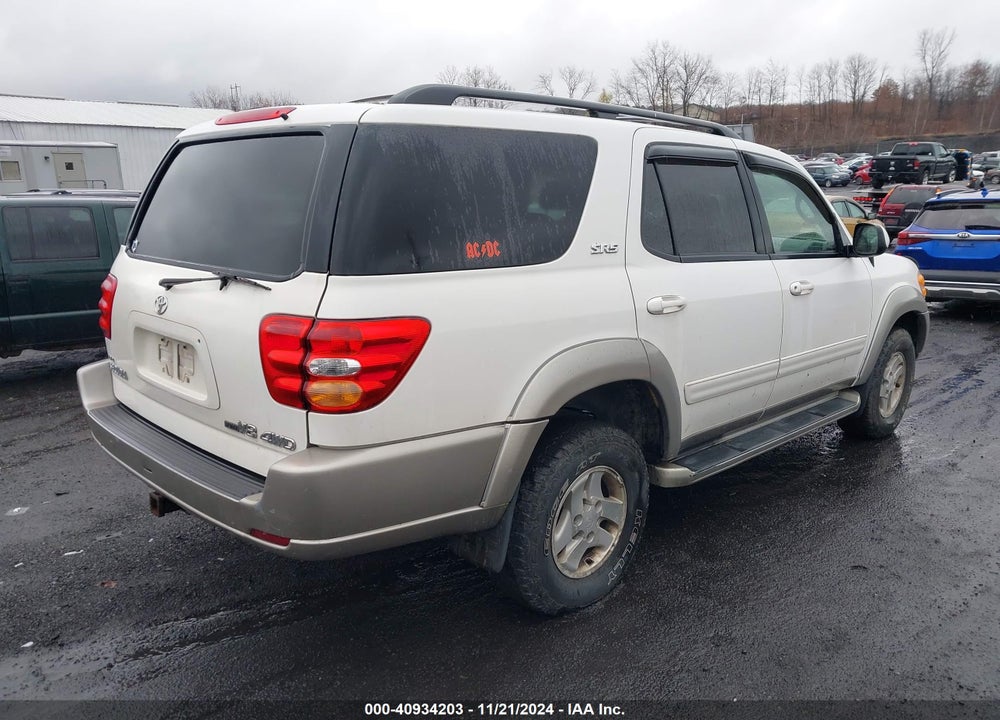 2003 TOYOTA SEQUOIA SR5 V8 VIN: 5TDBT44AX3S144070