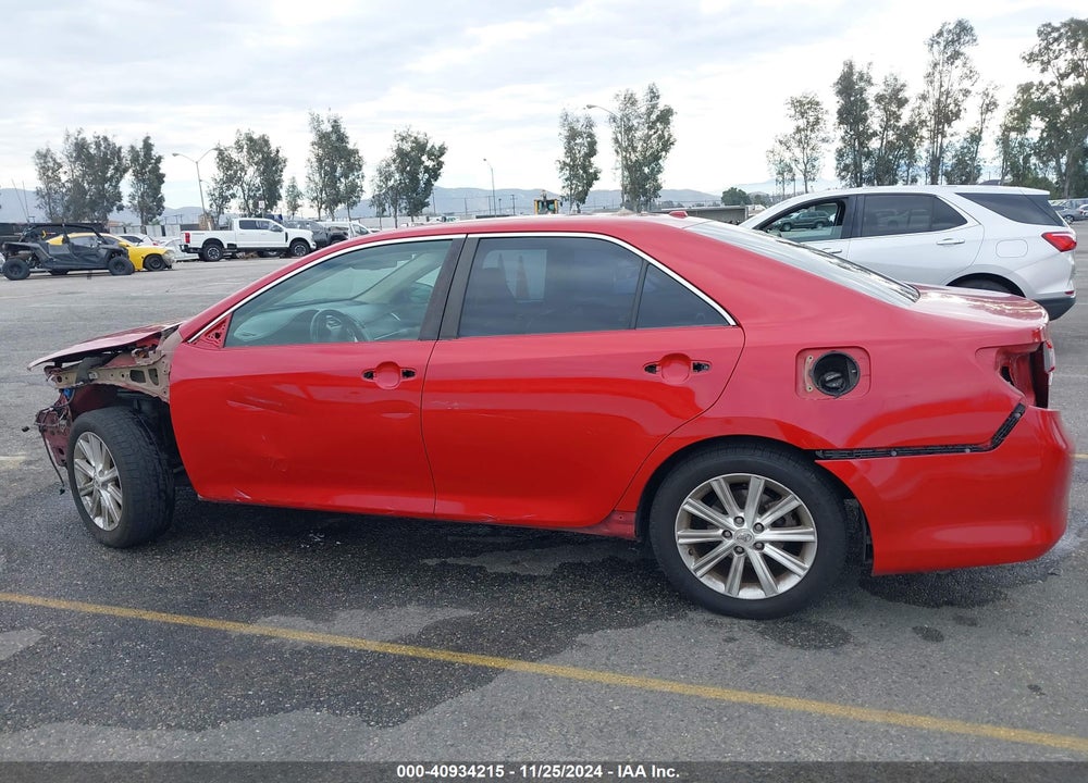 2012 TOYOTA CAMRY XLE VIN: 4T4BF1FK2CR220986