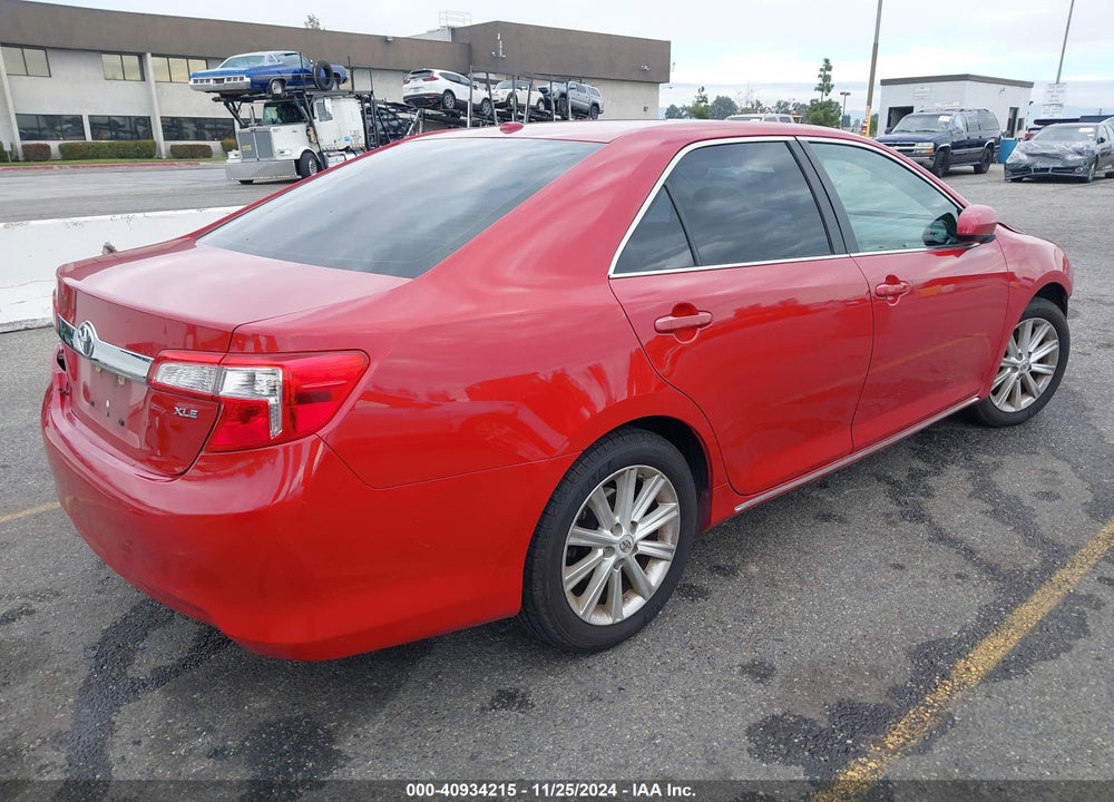 2012 TOYOTA CAMRY XLE VIN: 4T4BF1FK2CR220986