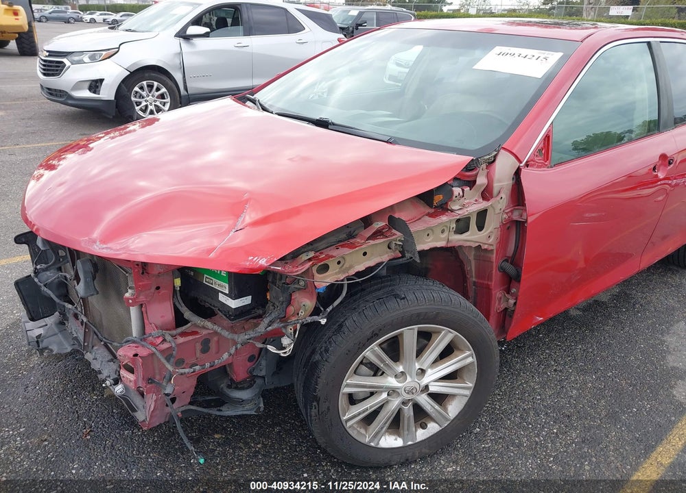 2012 TOYOTA CAMRY XLE VIN: 4T4BF1FK2CR220986